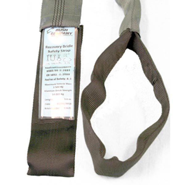 Recovery Bridle 14T 3m - heavy duty loops
