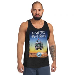 Unisex Tank Top - Roothy Lifestyle - Live To 4WDrive Design