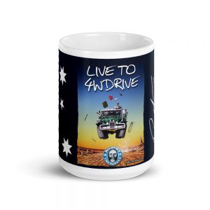Ceramic Mug - Rooty Lifestyle - Live To 4WDrive Design