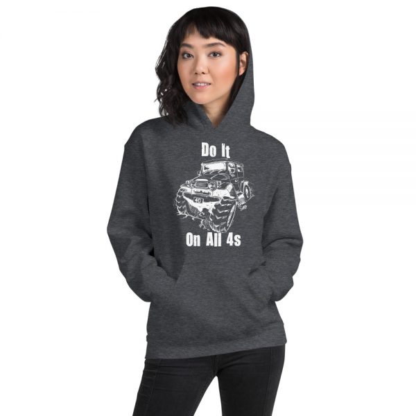 Unisex Hoodie - 40 Series - Do It On All 4s Design